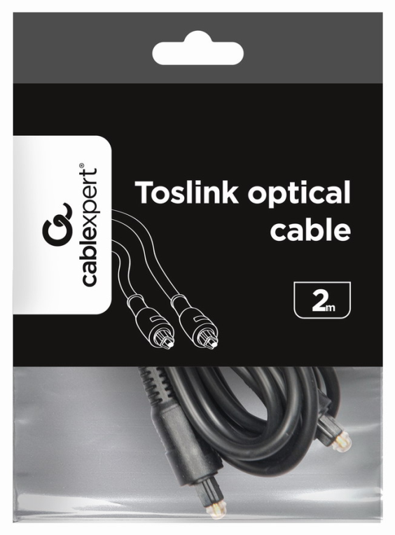 CABLE OPTICO GEMBIRD TOSLINK 2M - detalle