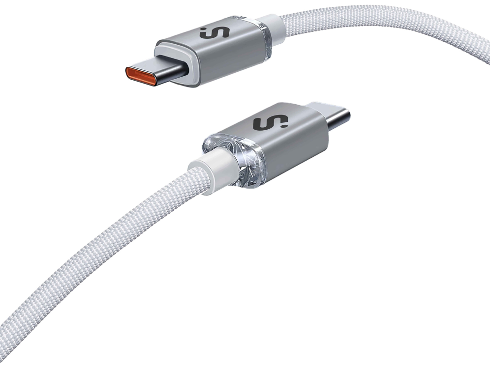 CABLE OPTIMUS 60W C-C 1M WHITE - detalle