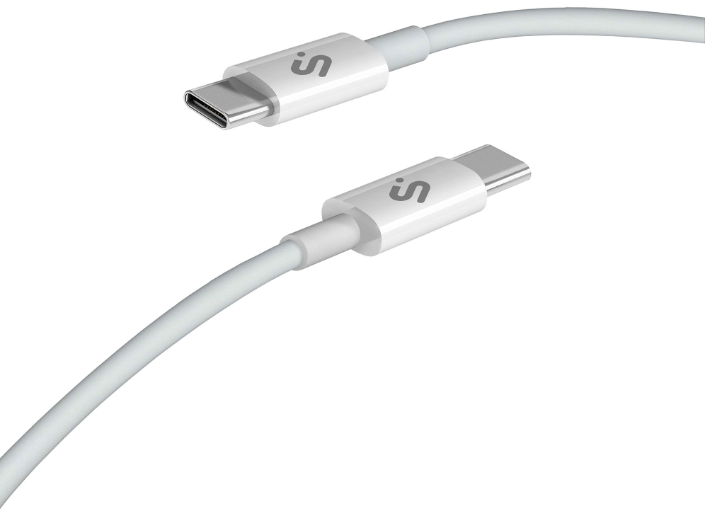 CABLE PLUS 100W C-C 2M WHITE - detalle