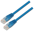 CABLE RED AISENS LATIGUILLO RJ45 CAT.5E UTP AWG24 AZUL 0.5M