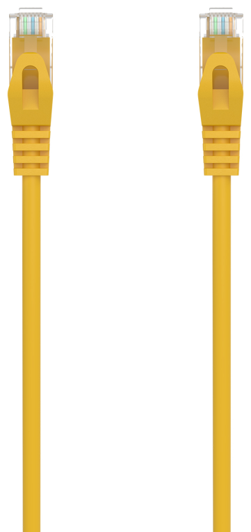 CABLE RED AISENS LATIGUILLO RJ45 LSZH CAT.6A UTP AWG24 1.0M AMARILLO