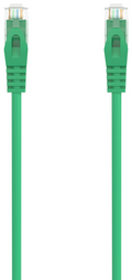 CABLE RED AISENS LATIGUILLO RJ45 LSZH CAT.6A UTP AWG24 1.0M VERDE