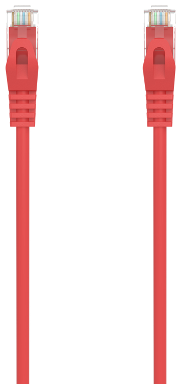 CABLE RED AISENS LATIGUILLO RJ45 LSZH CAT.6A UTP AWG24 25CM ROJO