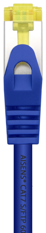 CABLE RED AISENS LATIGUILLO RJ45 LSZH CAT.7 SFTP PIMF 0.5M AZUL - detalle