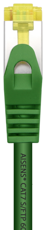 CABLE RED AISENS LATIGUILLO RJ45 LSZH CAT.7 SFTP PIMF 0.5M VERDE - detalle
