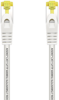 CABLE RED AISENS LATIGUILLO RJ45 LSZH CAT.7 SFTP PIMF 1.0M BLANCO