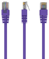 CABLE RED CAT5E GEMBIRD UTP VIOLETA 1M