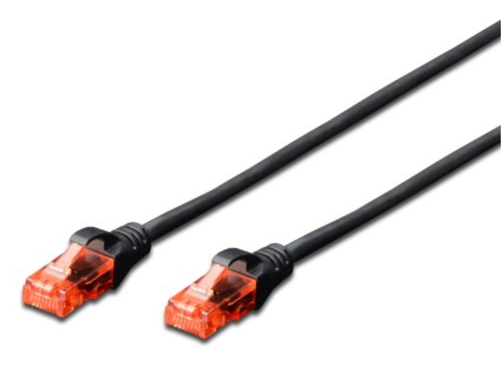 CABLE RED EWENT CAT6 U/UTP 5M NEGRO