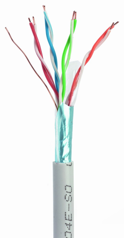 CABLE RED GEMBIRD FTP CAT5E SOLIDOCCA AWG24 BOBINA 305M GRIS