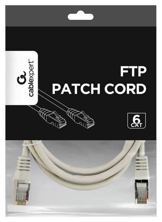 CABLE RED GEMBIRD FTP CAT6 15M GRIS - detalle