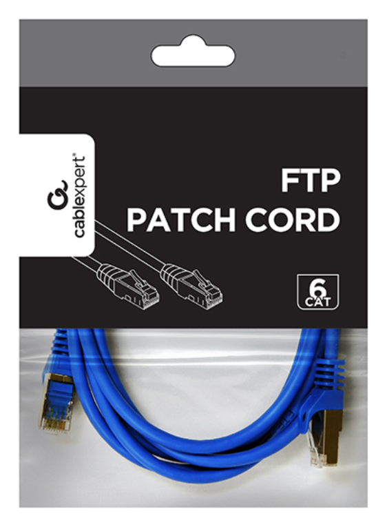 CABLE RED GEMBIRD FTP CAT6 2M AZUL - detalle