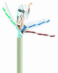 CABLE RED GEMBIRD FTP CAT6 BLINDADO AWG24 BOBINA 305M GRIS