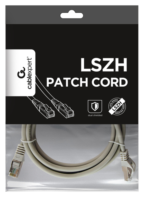 CABLE RED GEMBIRD FTP CAT6A LSZH 2M GRIS - detalle