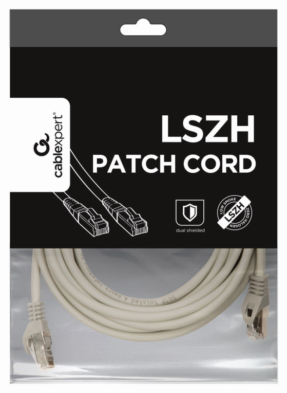 CABLE RED GEMBIRD FTP CAT6A LSZH 5M GRIS - detalle
