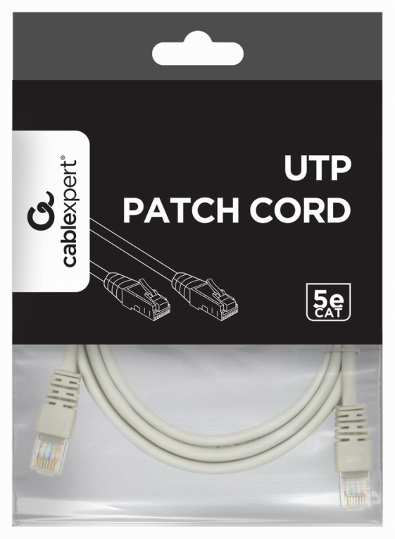 CABLE RED GEMBIRD UTP CAT5E 1,5M GRIS - detalle
