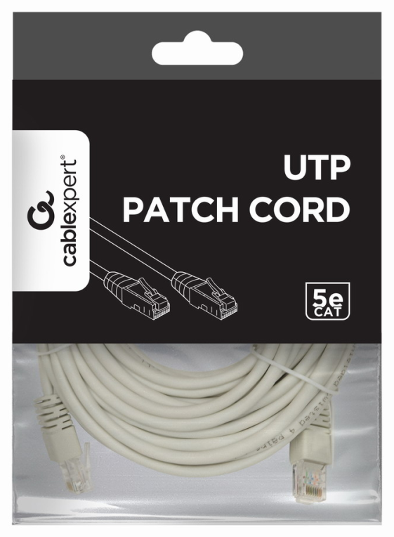 CABLE RED GEMBIRD UTP CAT5E 10M GRIS - detalle