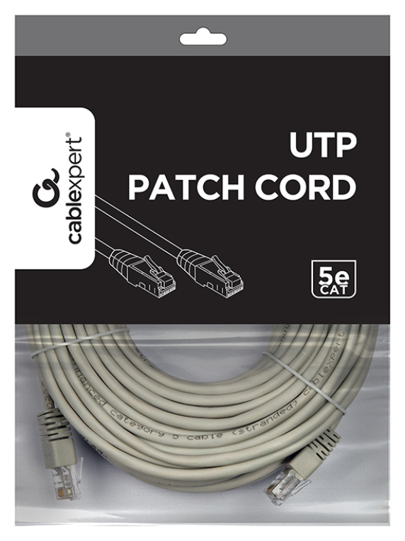 CABLE RED GEMBIRD UTP CAT5E 20M GRIS - detalle