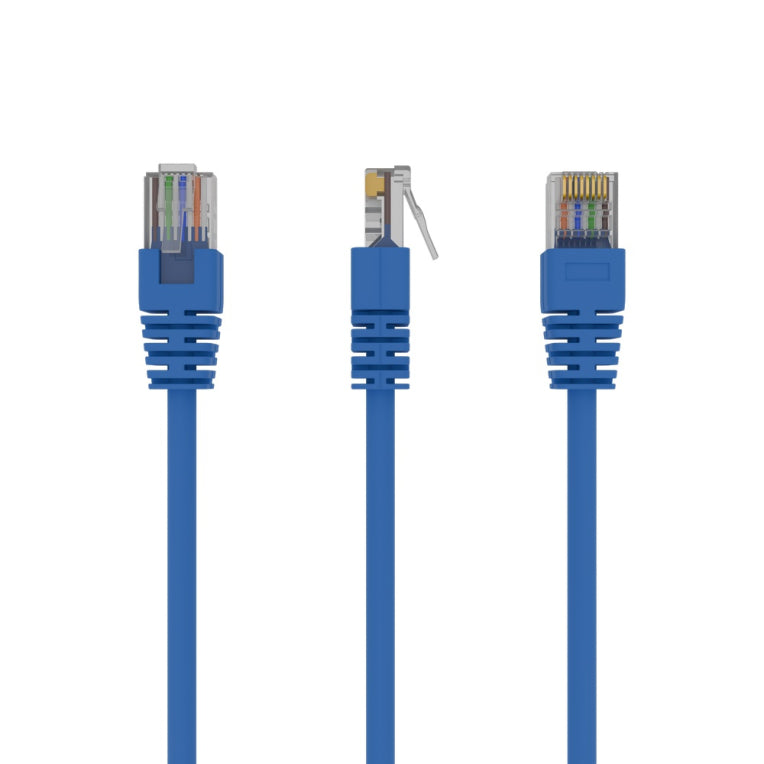 Gembird Cat5e. 2m cable de red Azul