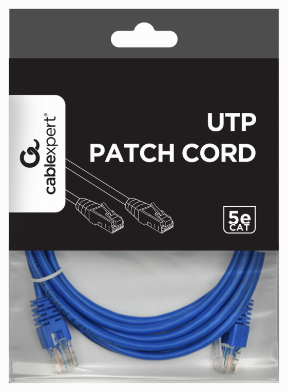 CABLE RED GEMBIRD UTP CAT5E 2M AZUL - detalle