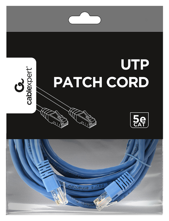 CABLE RED GEMBIRD UTP CAT5E 5M AZUL - detalle