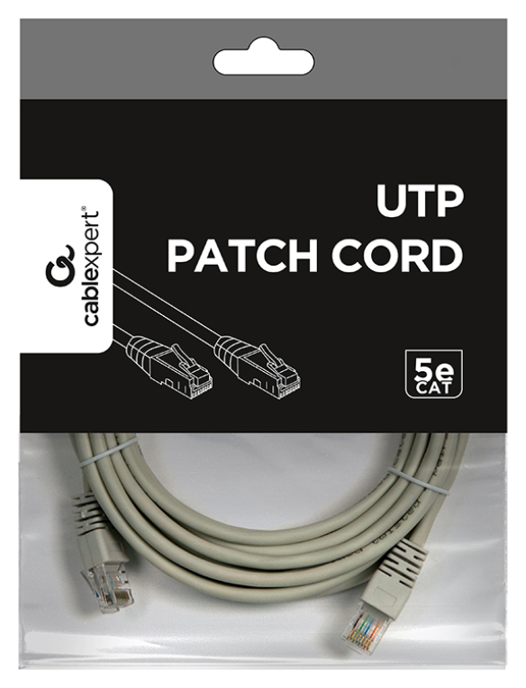 CABLE RED GEMBIRD UTP CAT5E 5M GRIS - detalle