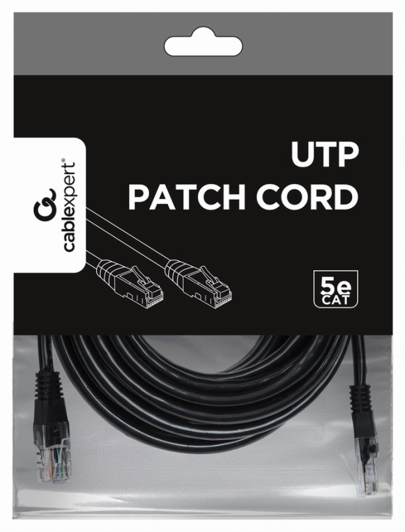 CABLE RED GEMBIRD UTP CAT5E 5M NEGRO - detalle