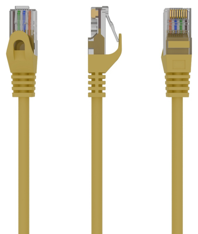 CABLE RED GEMBIRD UTP CAT6 3M AMARILLO