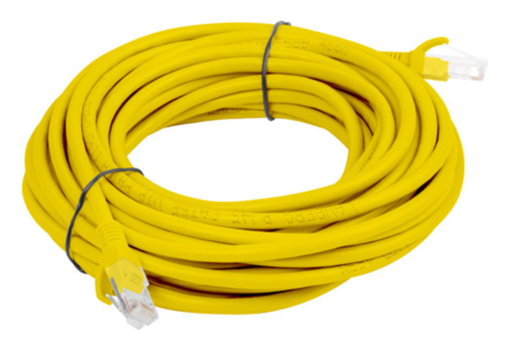 CABLE RED LANBERG CAT.5E UTP 5M AMARILLO FLUKE PASSED - detalle