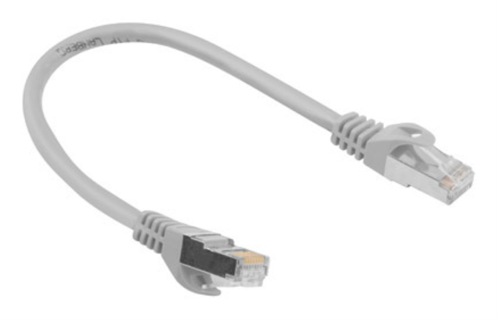 CABLE RED LANBERG LATIGUILLO CAT.6 FTP 0.25M GRIS FLUKE PASSED - detalle