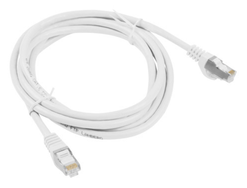 CABLE RED LANBERG LATIGUILLO CAT.6 FTP 0.5M BLANCO FLUKE PASSED - detalle