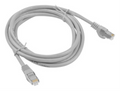 CABLE RED LANBERG LATIGUILLO CAT.6 FTP 0.5M GRIS FLUKE PASSED