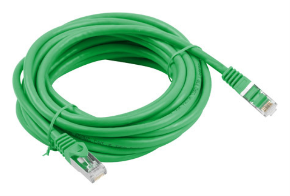 CABLE RED LANBERG LATIGUILLO CAT.6 FTP 20M VERDE FLUKE PASSED - detalle
