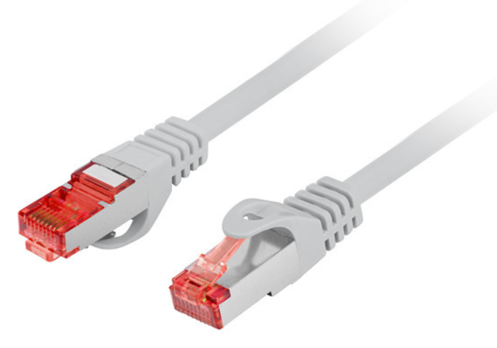 CABLE RED LANBERG LATIGUILLO CAT.6 S/FTP LSZH CU 10M GRIS FLUKE PASSED - detalle