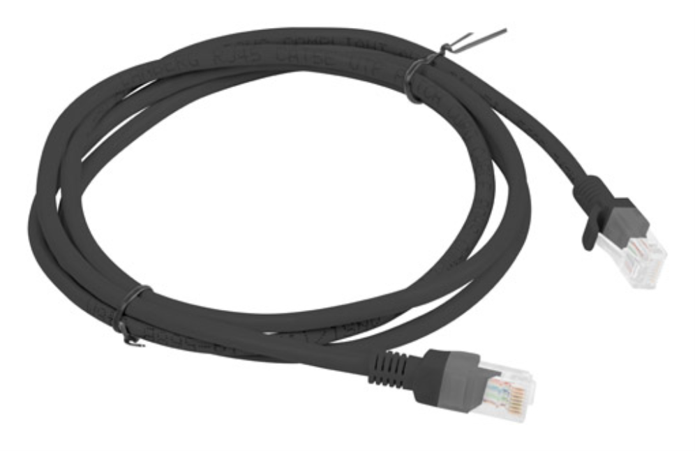 CABLE RED LANBERG LATIGUILLO CAT.6 UTP 1.5M NEGRO FLUKE PASSED - detalle