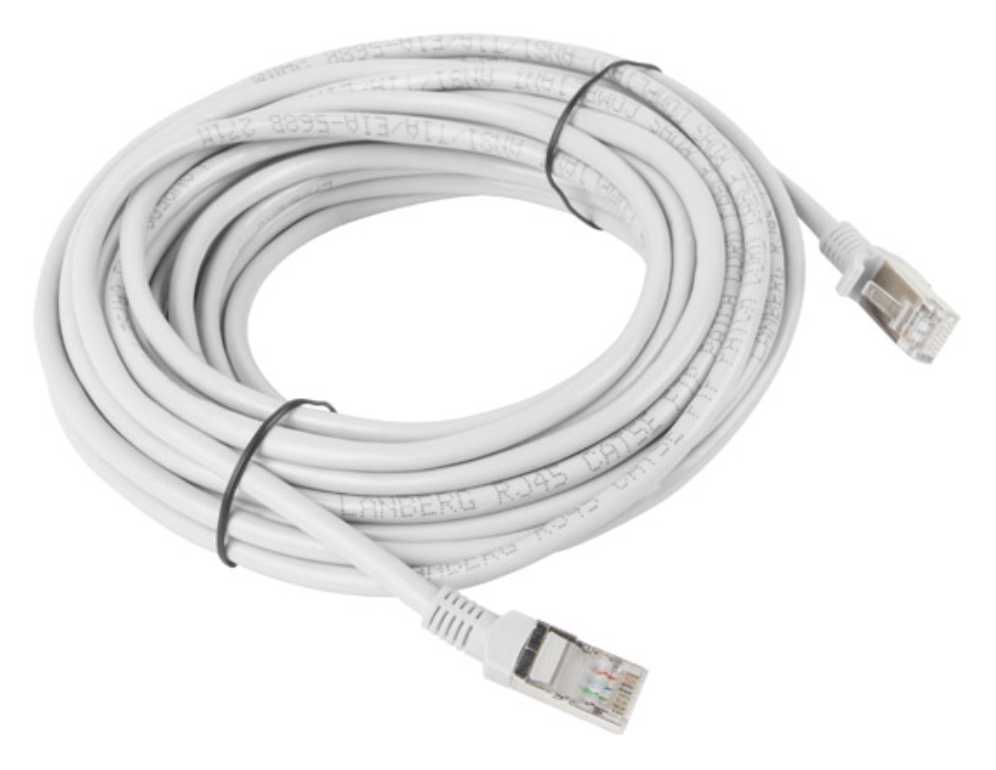CABLE RED LANBERG LATIGUILLO CAT.6 UTP 10M GRIS FLUKE PASSED - detalle