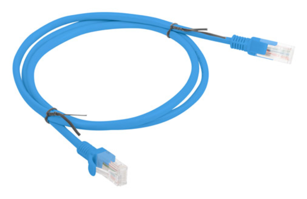 CABLE RED LANBERG LATIGUILLO CAT.6 UTP 1M AZUL FLUKE PASSED - detalle