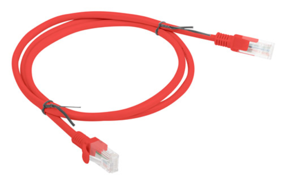 CABLE RED LANBERG LATIGUILLO CAT.6 UTP 1M ROJO FLUKE PASSED - detalle