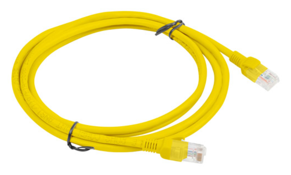 CABLE RED LANBERG LATIGUILLO CAT.6 UTP 2M AMARILLO FLUKE PASSED - detalle