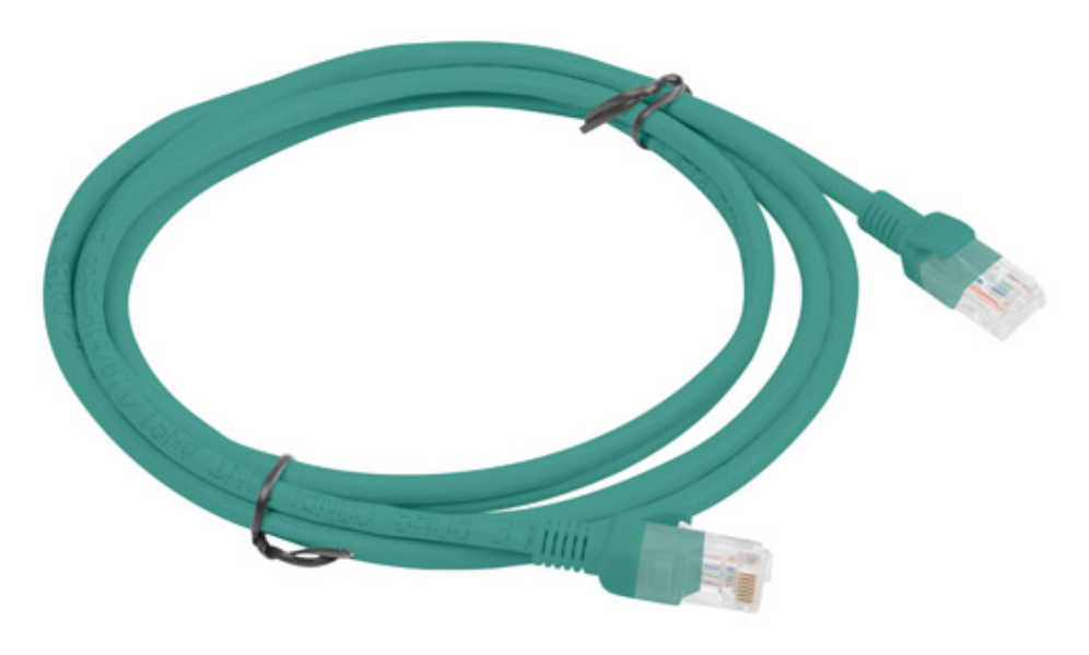 CABLE RED LANBERG LATIGUILLO CAT.6 UTP 2M VERDE FLUKE PASSED - detalle