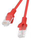 CABLE RED LANBERG LATIGUILLO CAT.6 UTP 3M ROJO FLUKE PASSED