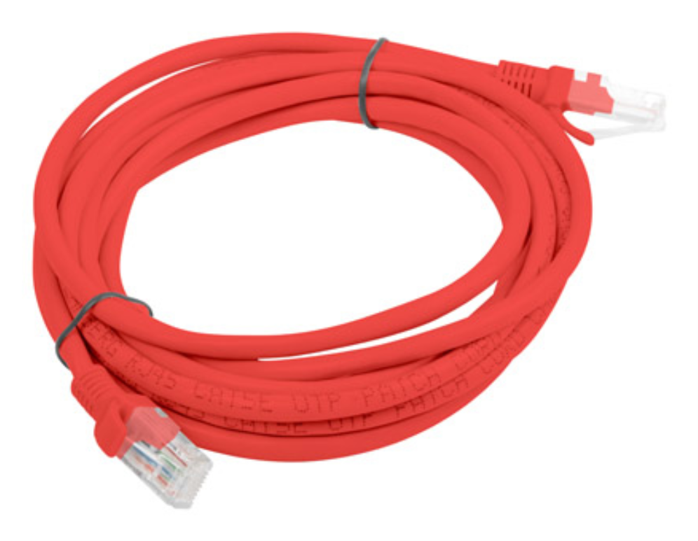 CABLE RED LANBERG LATIGUILLO CAT.6 UTP 3M ROJO FLUKE PASSED - detalle