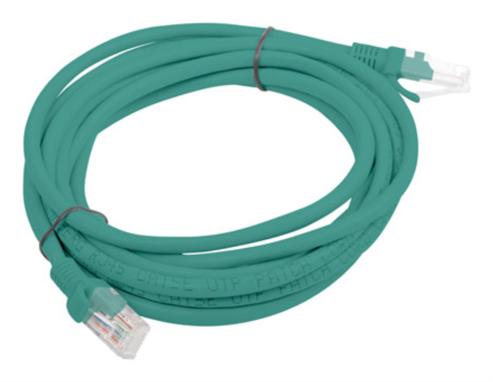 CABLE RED LANBERG LATIGUILLO CAT.6 UTP 3M VERDE FLUKE PASSED - detalle