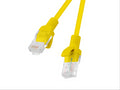 Lanberg PCU6-10CC-0500-Y cable de red Amarillo 5 m Cat6 U/UTP (UTP)