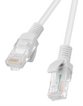 CABLE RED LANBERG LATIGUILLO CAT.6 UTP 5M GRIS FLUKE PASSED