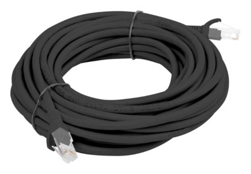 CABLE RED LANBERG LATIGUILLO CAT.6 UTP 5M NEGRO FLUKE PASSED