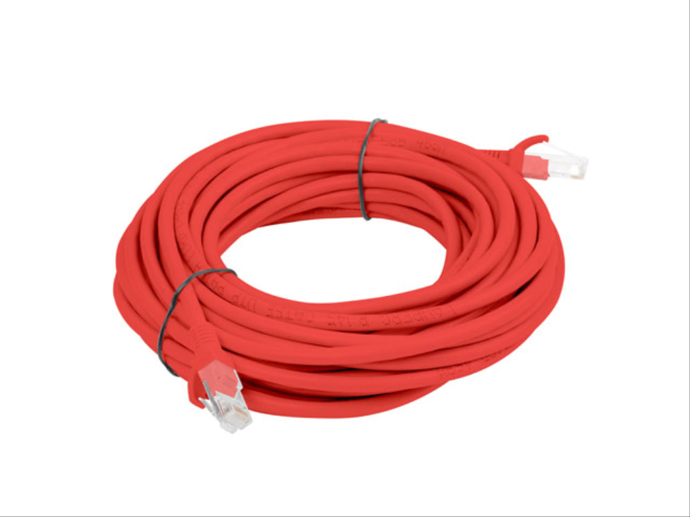 Lanberg PCU6-10CC-0500-R cable de red Rojo 5 m Cat6 U/UTP (UTP)