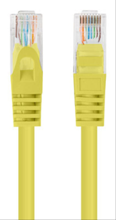 Lanberg PCU6-10CC-0750-Y cable de red Amarillo 7.5 m Cat6 U/UTP (UTP)