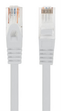CABLE RED LANBERG LATIGUILLO CAT.6 UTP LSZH CU 0.5M GRIS FLUKE PASSED