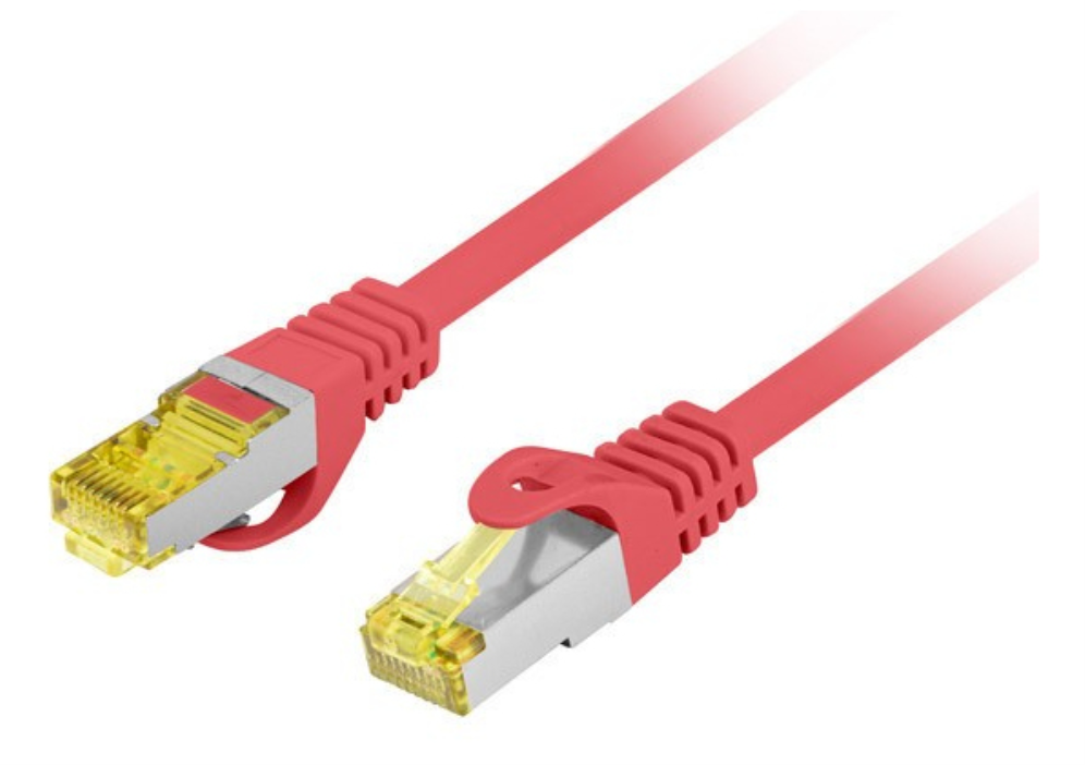 CABLE RED LANBERG LATIGUILLO CAT.6A S/FTP LSZH CU 1.5M ROJO FLUKE PASSED