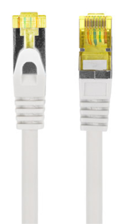 CABLE RED LANBERG LATIGUILLO CAT.6A S/FTP LSZH CU 10M GRIS FLUKE PASSED - detalle